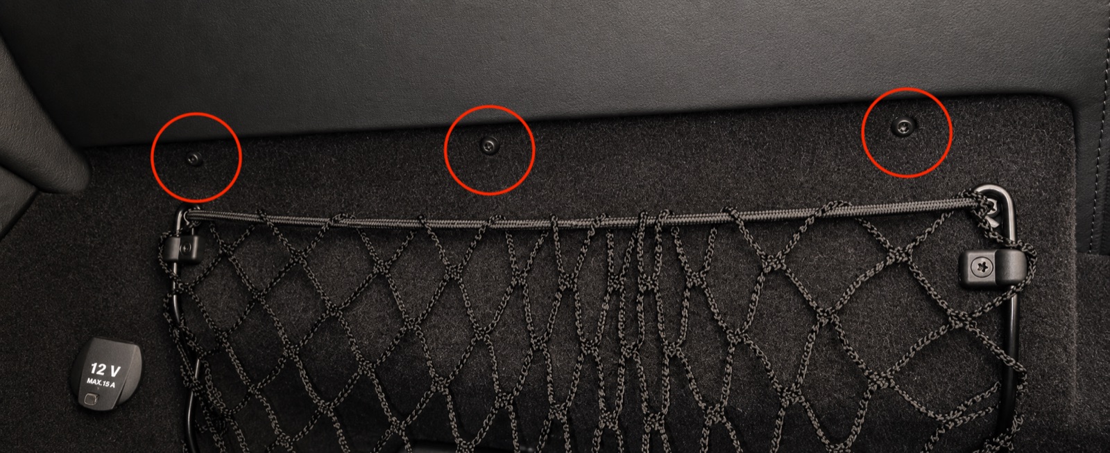 Step 3: Remove the top three T20 screws